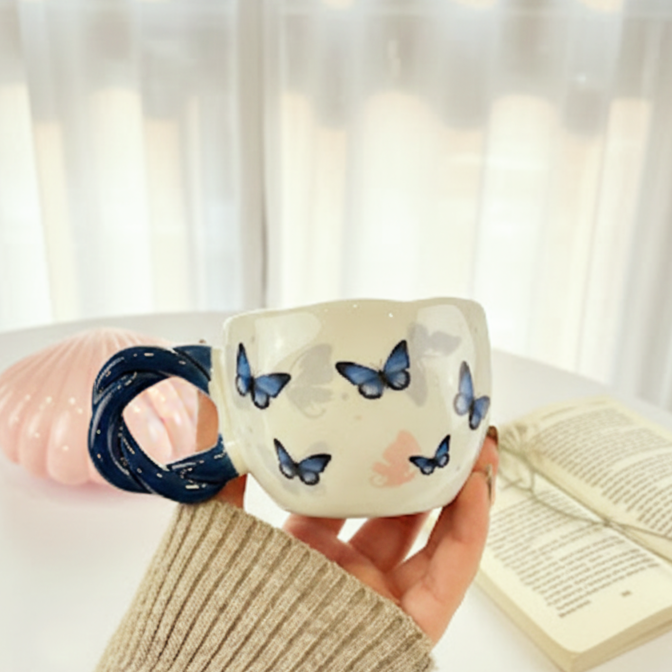 Tiny Blue Wings Cup