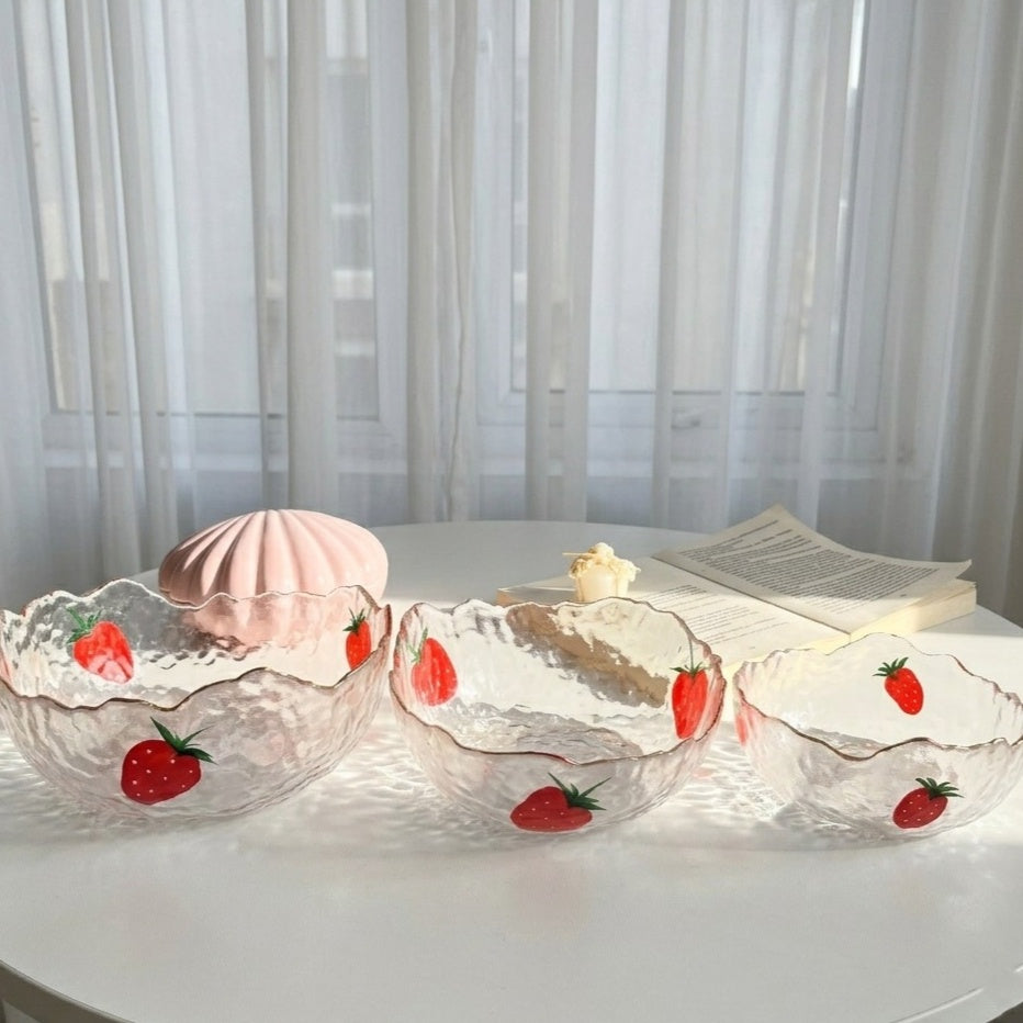 Strawberry glassy Set