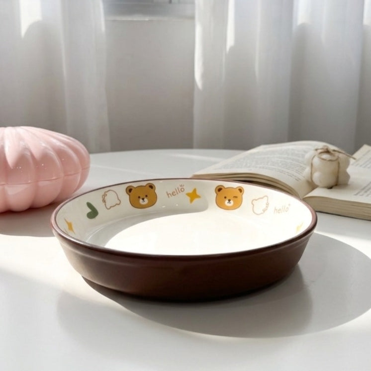 Brown Bear plate