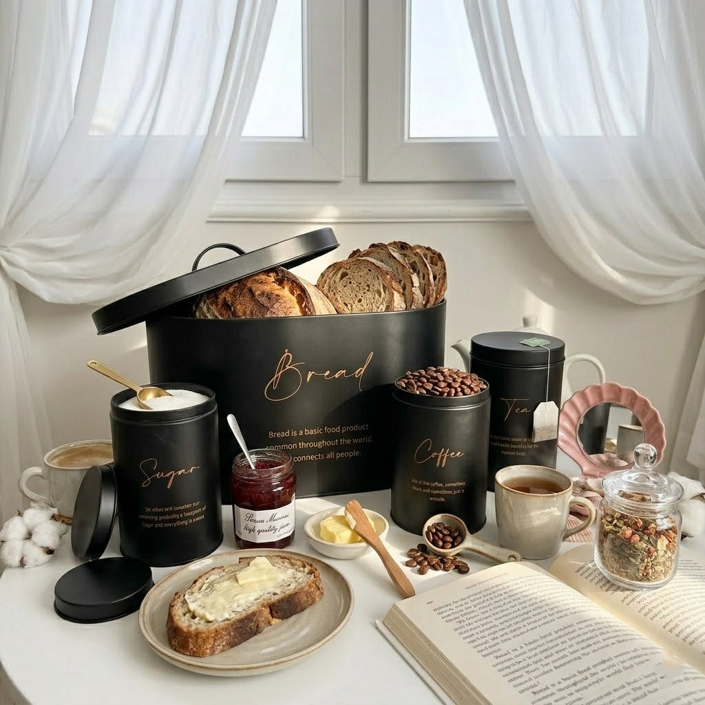 Matte Kitchen Storage Set