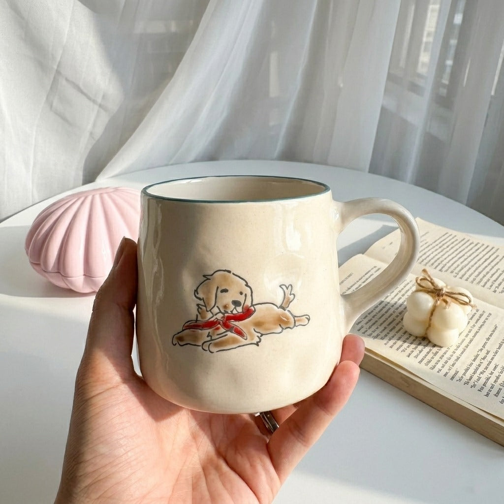 Vintage Puppy Mug