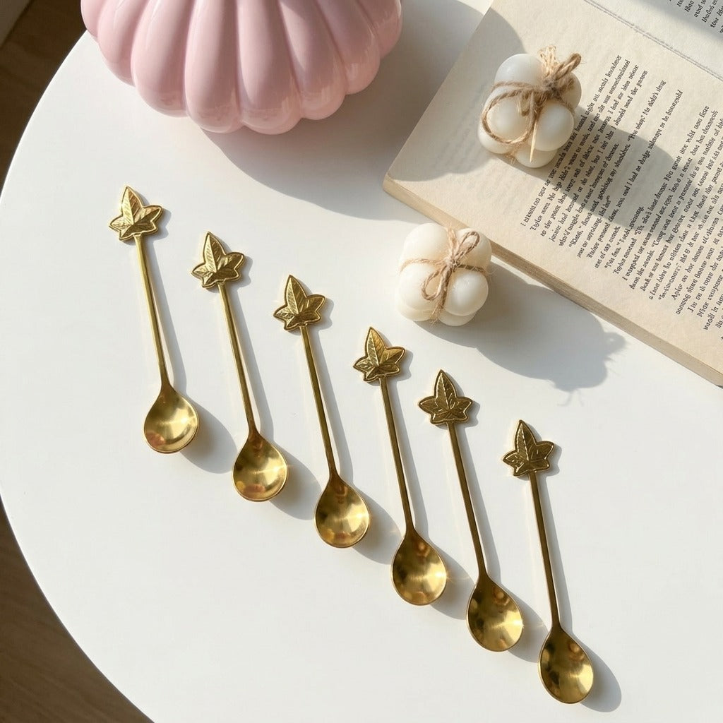 Flowery Spoon Set