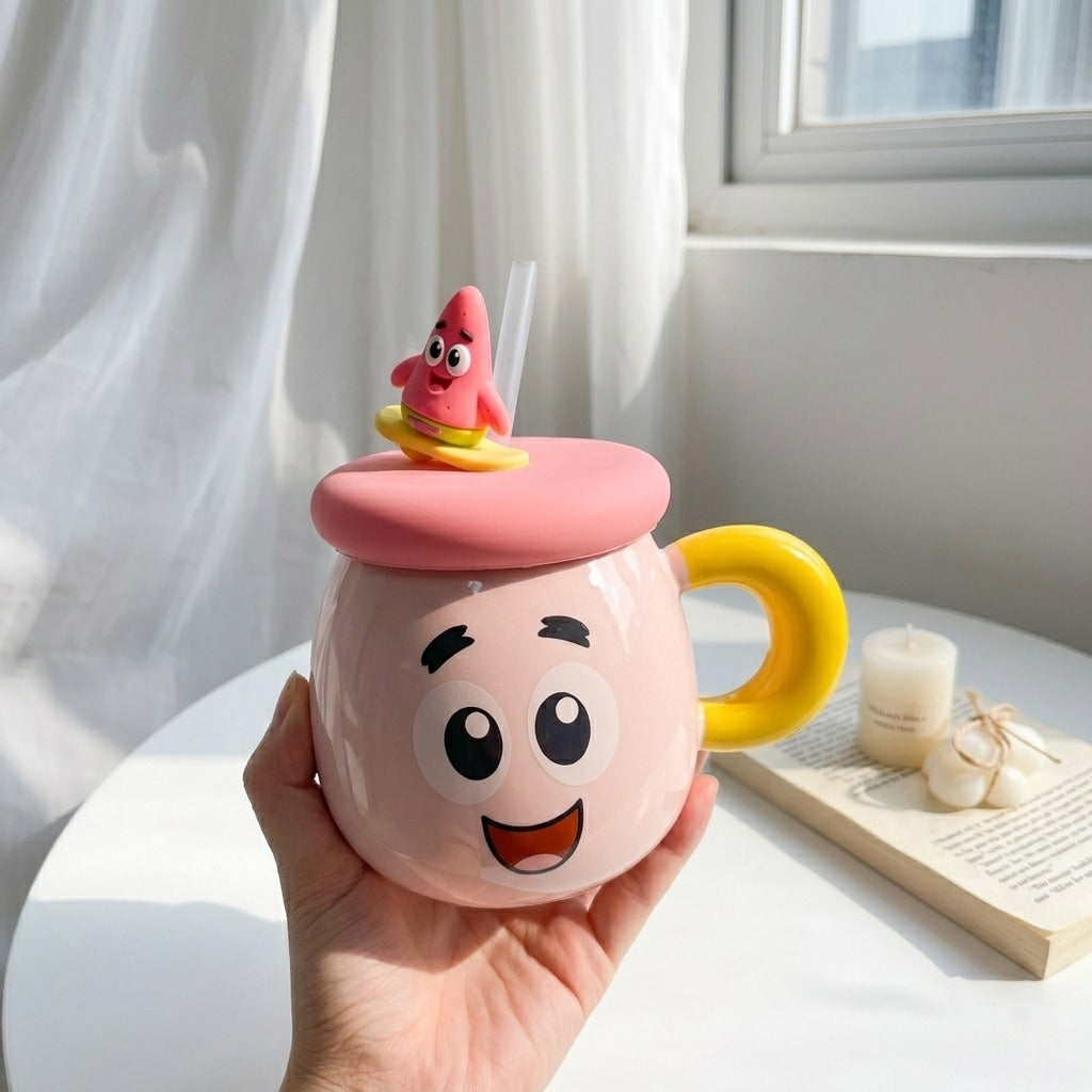 Happy Spongy Mug