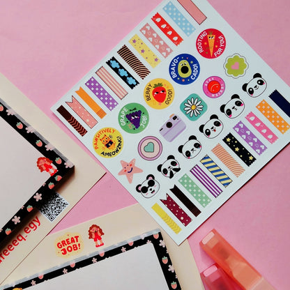 Strawberry Memopad