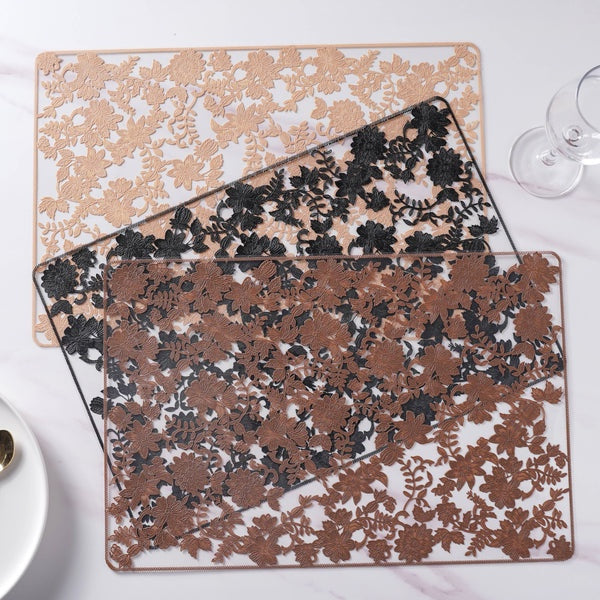 Floral Table Mat Set
