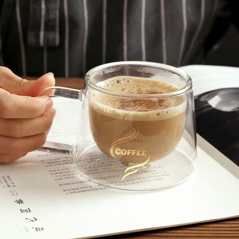 Coffee Cup Double Glass