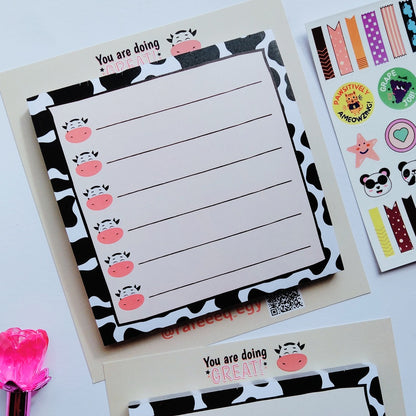 Cow Memopad