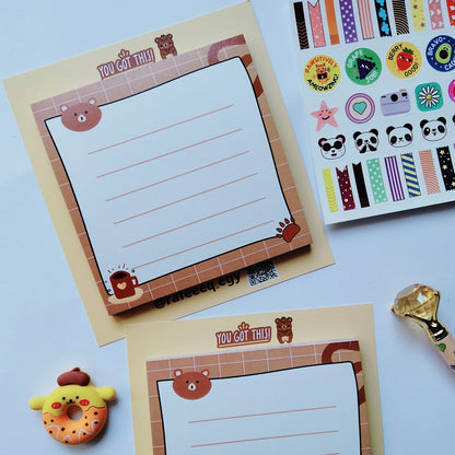 Brown Bear MemoPad