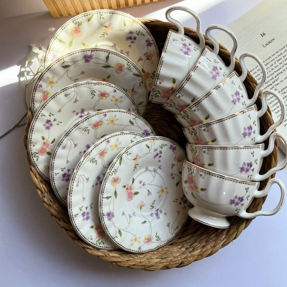 Vintage Rose set Tea Size