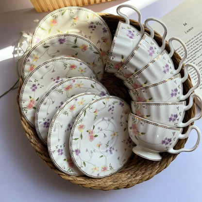 Vintage Rose set Tea Size