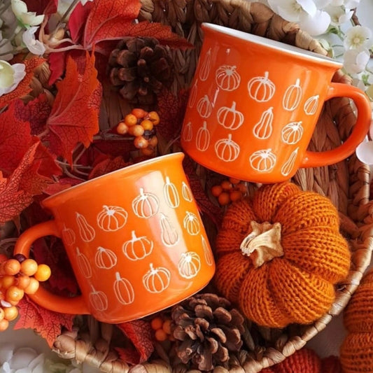 Shapes Pumpkin Mug 3