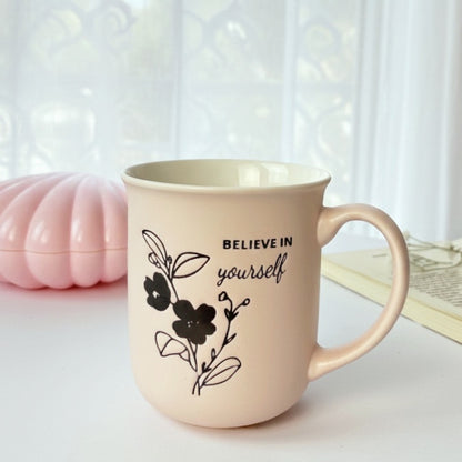Flowery Quotes Mug