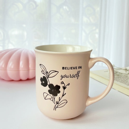 Flowery Quotes Mug