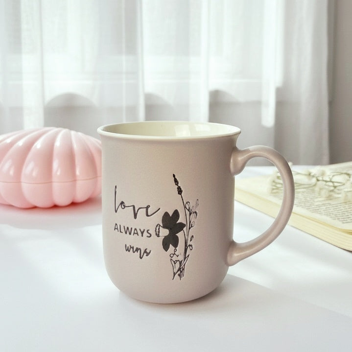 Flowery Quotes Mug