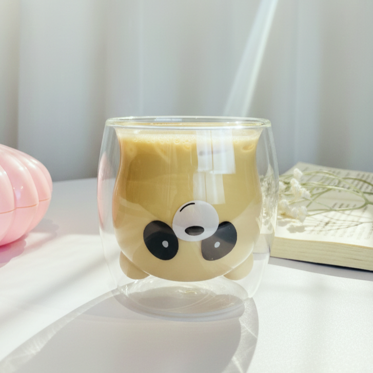Glassy bear mug