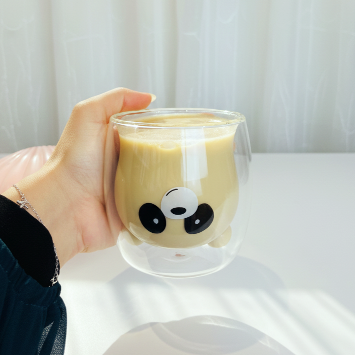 Glassy bear mug