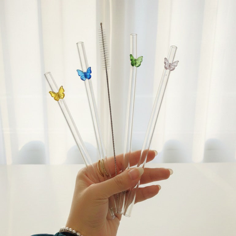 Butterfly Straw Package