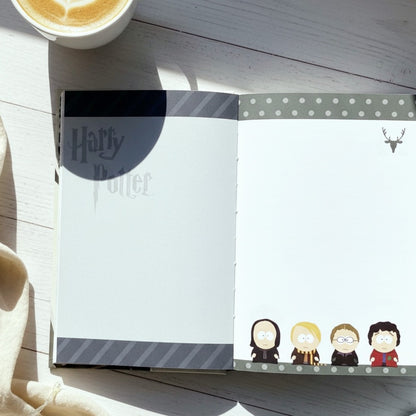 potter crawl notebook