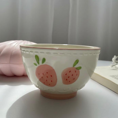 Pink Strawberry Bowl
