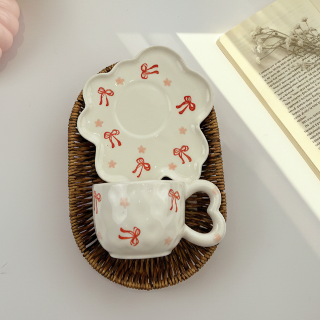 Flowery Bow Cup