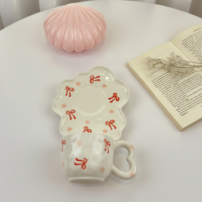 Flowery Bow Cup