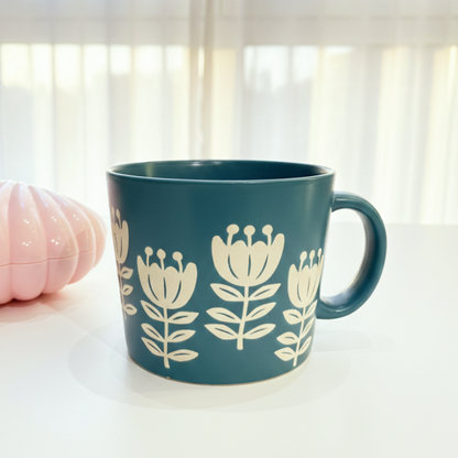 Flowery Art Mug