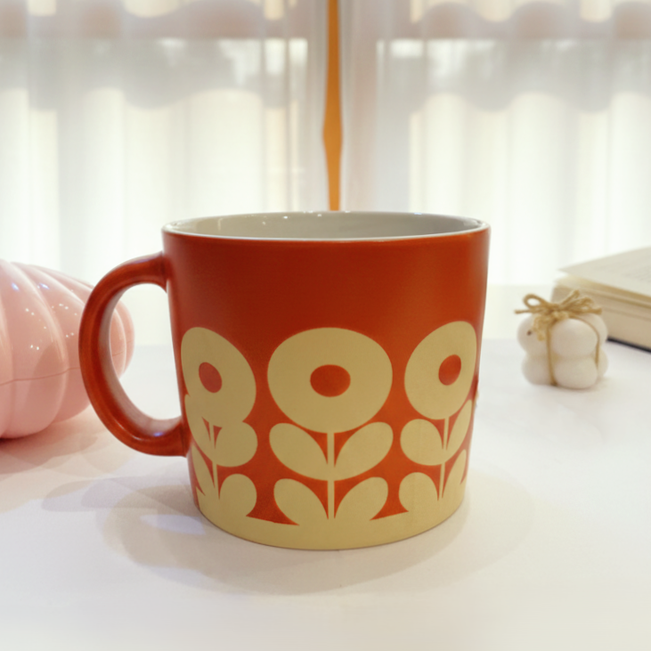 Flowery Art Mug