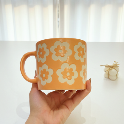Flowery Art Mug