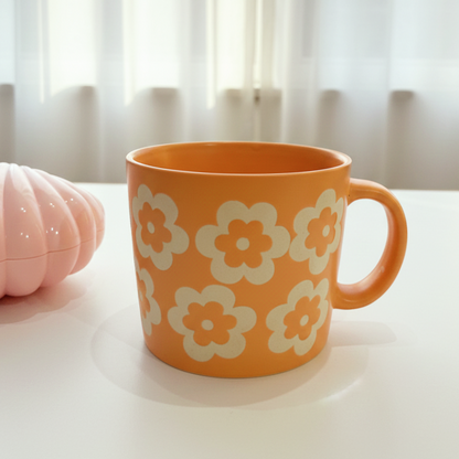 Flowery Art Mug