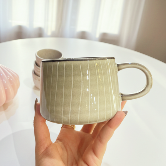 Glossy Olive Mug