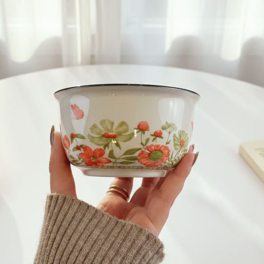 Bear&Flowery Bowl