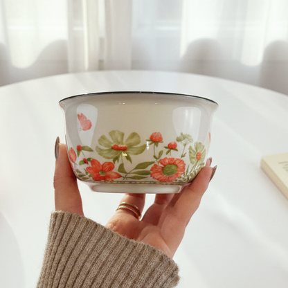 Bear&Flowery Bowl
