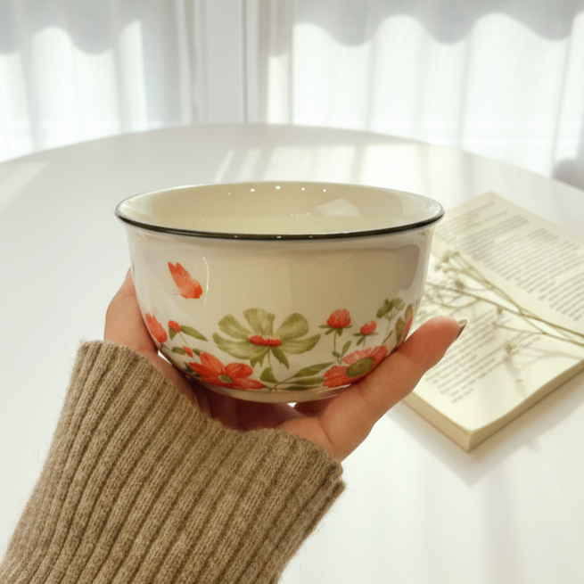 Bear&Flowery Bowl