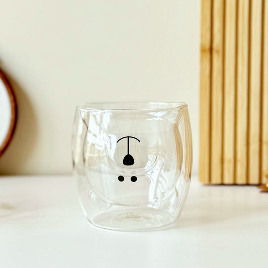Glassy bear mug