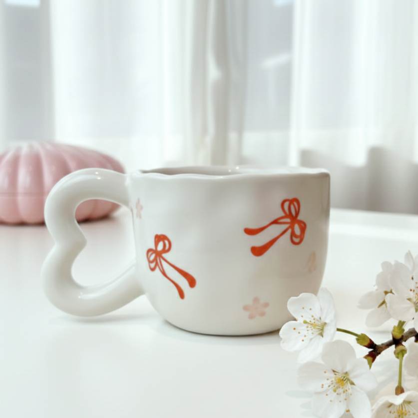Rosy Bow Mug