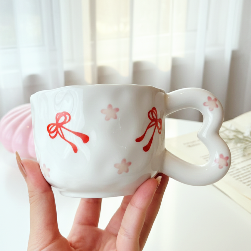 Rosy Bow Mug