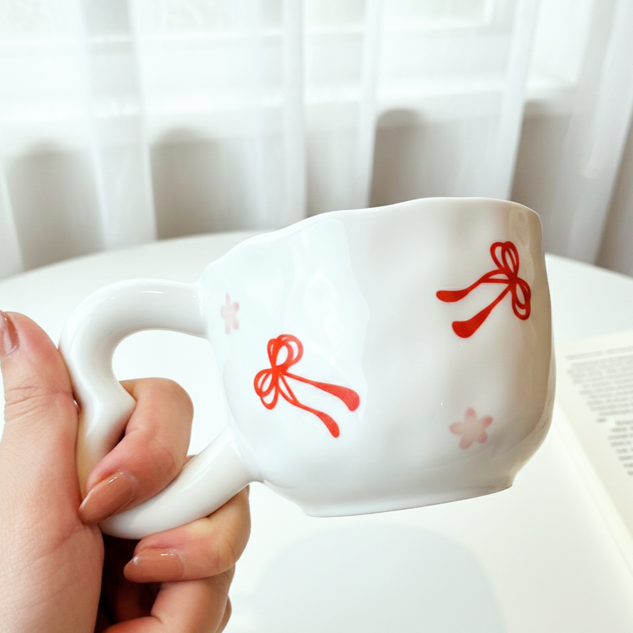 Rosy Bow Mug