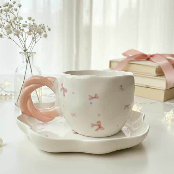 Little Pinky Bow Cup