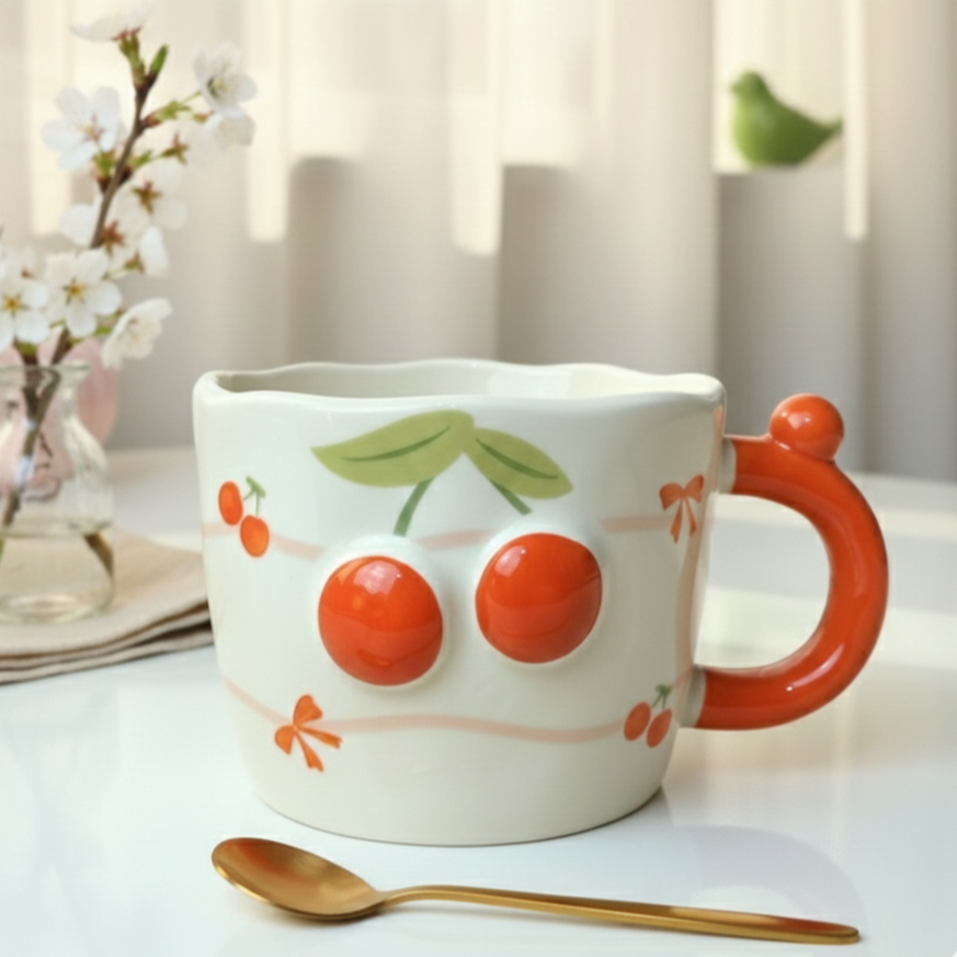 Rosy Cherry Mug
