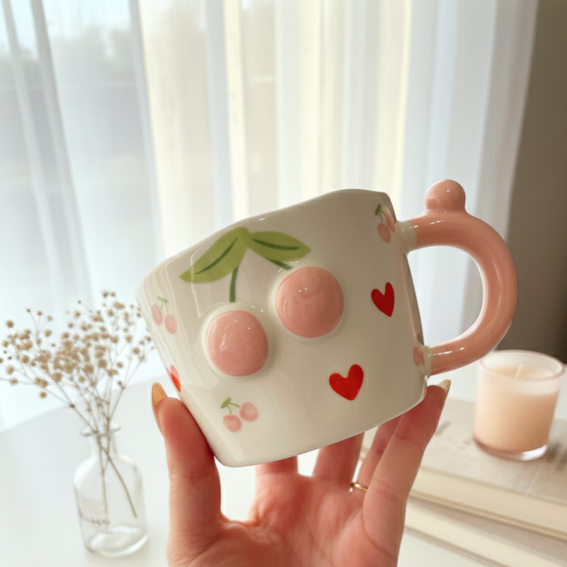 Rosy Cherry Mug