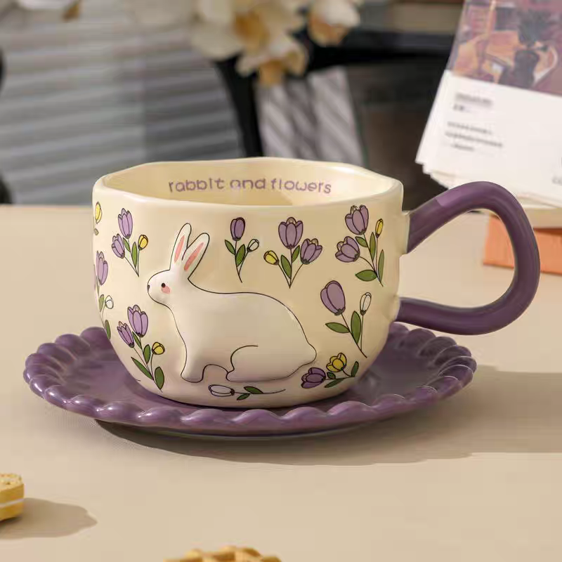Flowery Bunny Cup