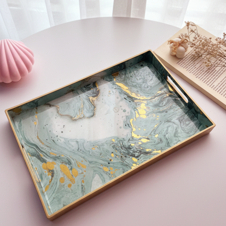 Andalusy Wood Tray 