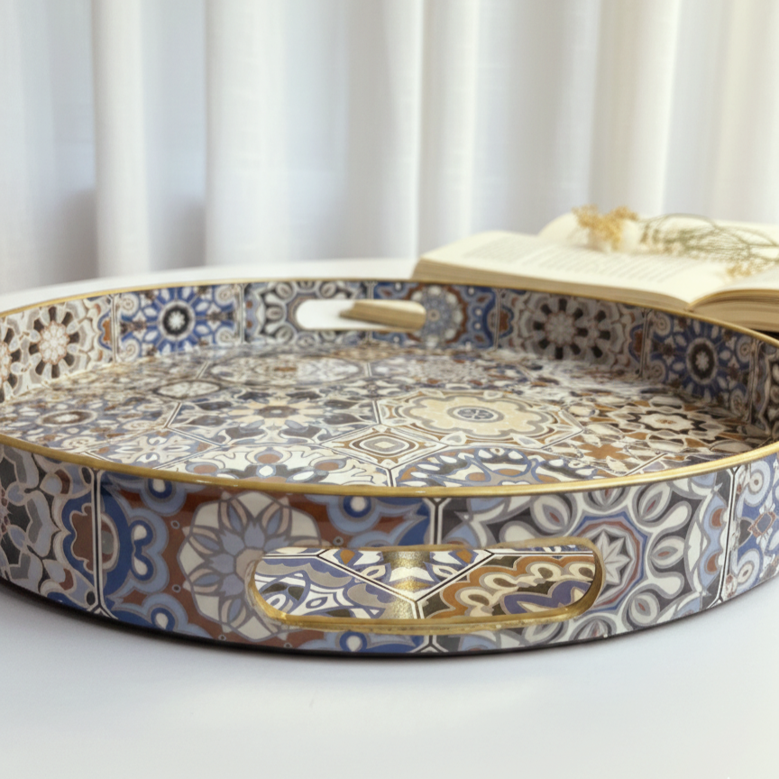 Andalusy Wood Tray 
