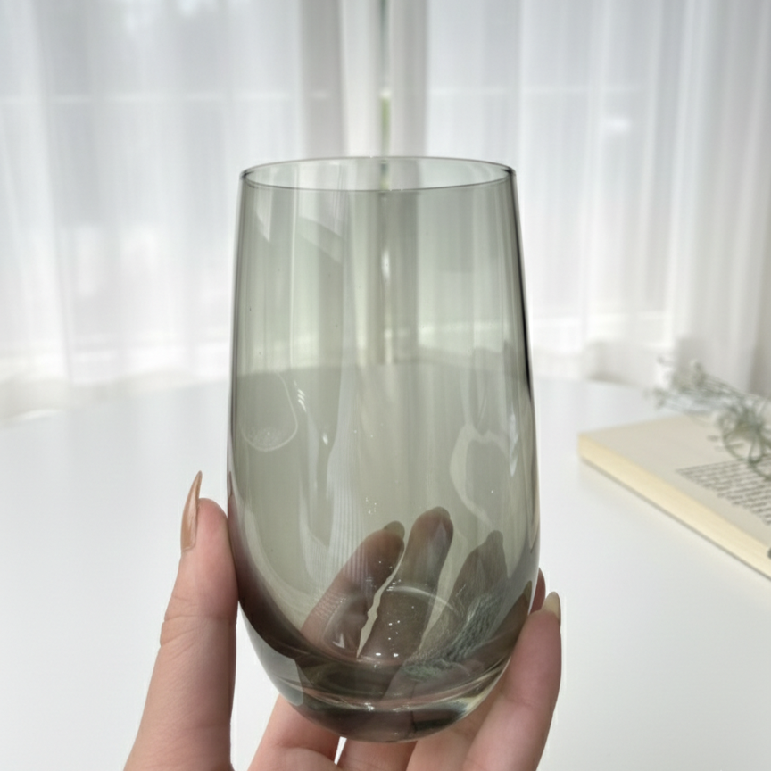 Green Glassy Cup