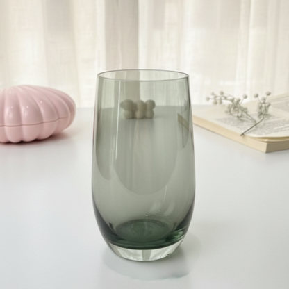 Green Glassy Cup