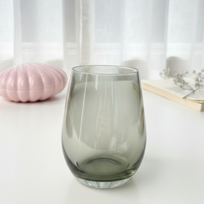 Green Glassy Cup