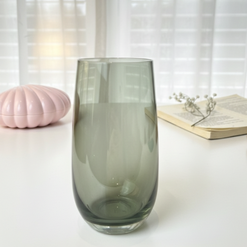 Green Glassy Cup