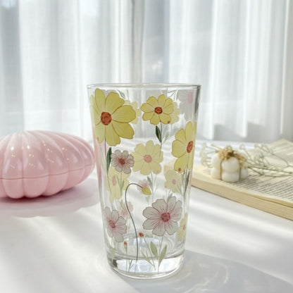 Yellow juicy flowery Cup
