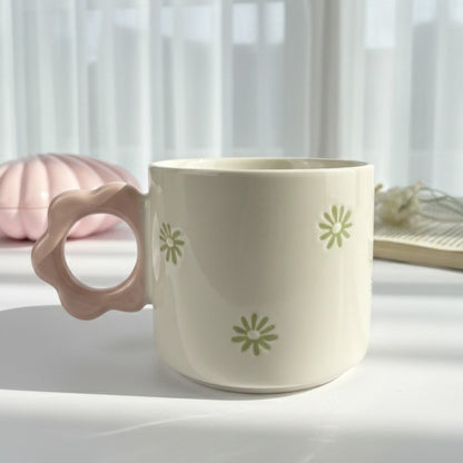 Daisy Handle Mug