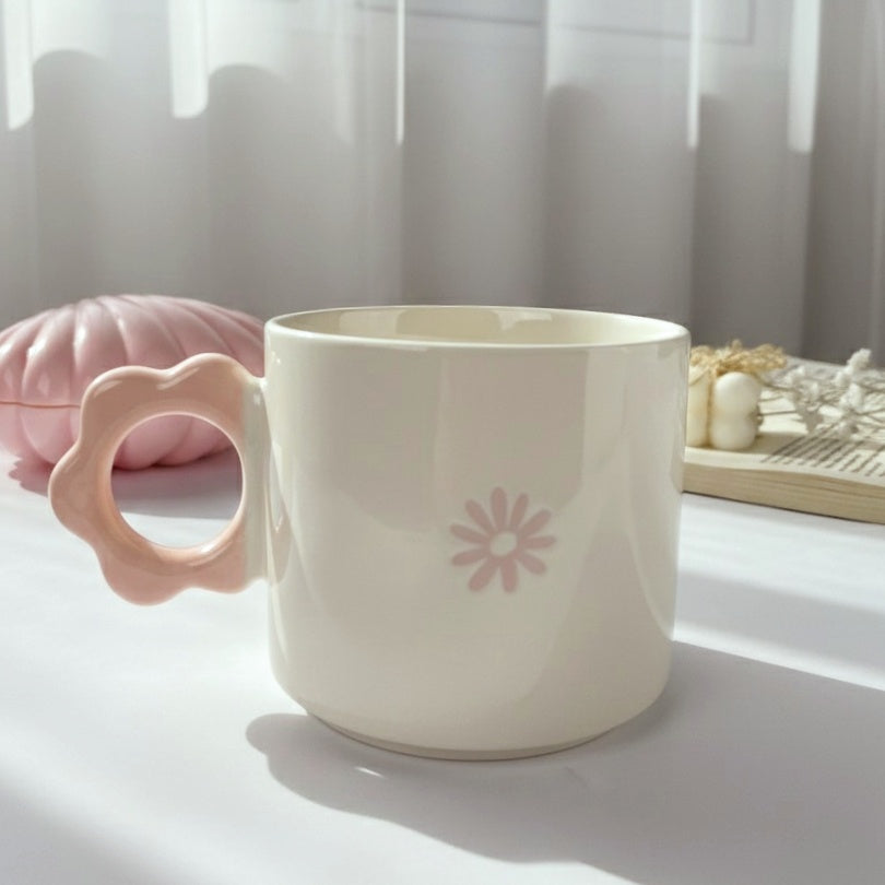Daisy Handle Mug